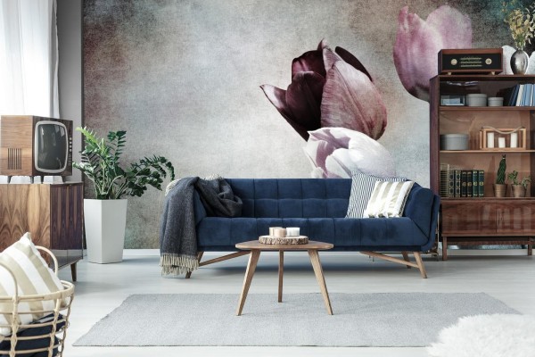 Fototapeta Tulipany W Stylu Vintage