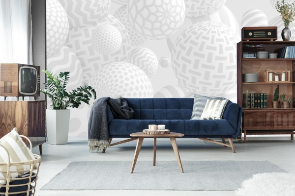 Fototapeta Nowoczesne Kule 3D