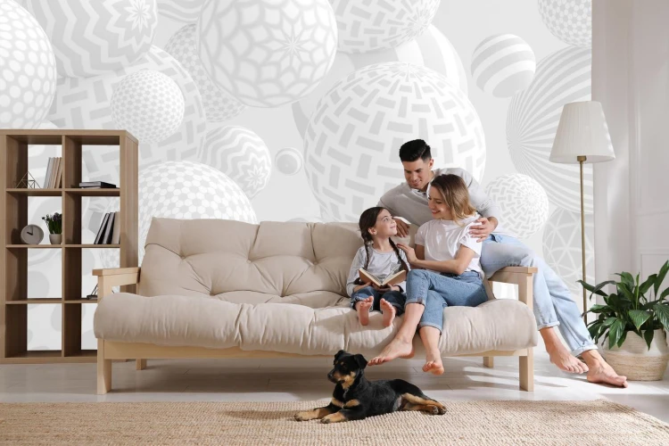 Fototapeta Nowoczesne Kule 3D