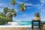 Fototapeta Plaża Ocean Palmy