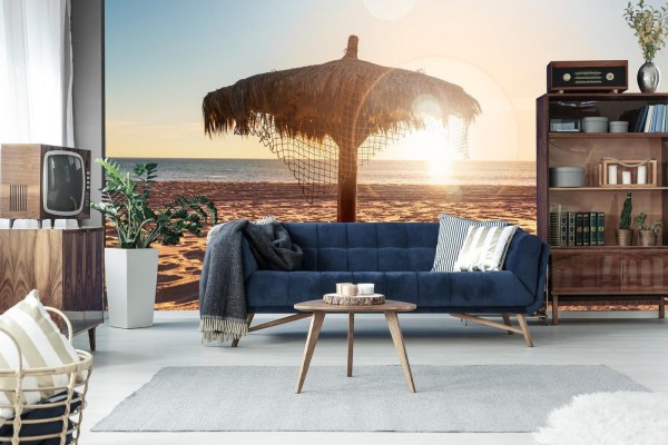 Fototapeta Plaża Zachód Słońca