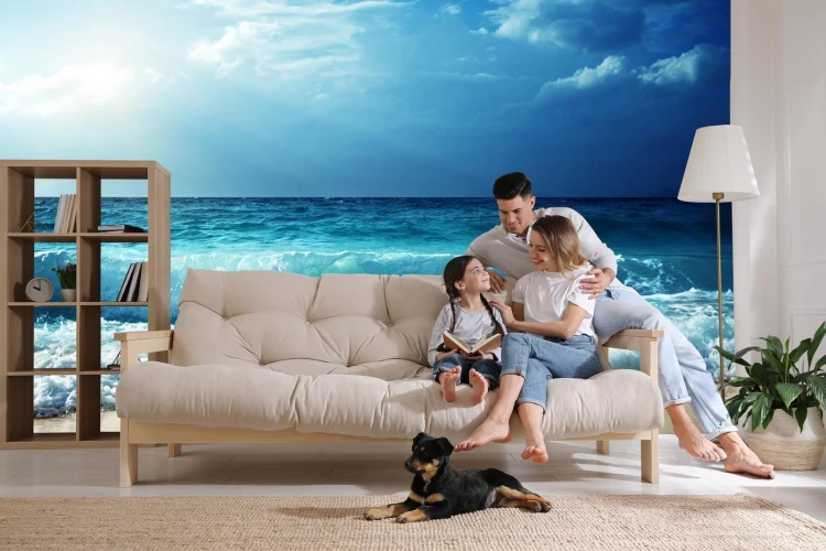 Fototapeta Plaża Morze Fale