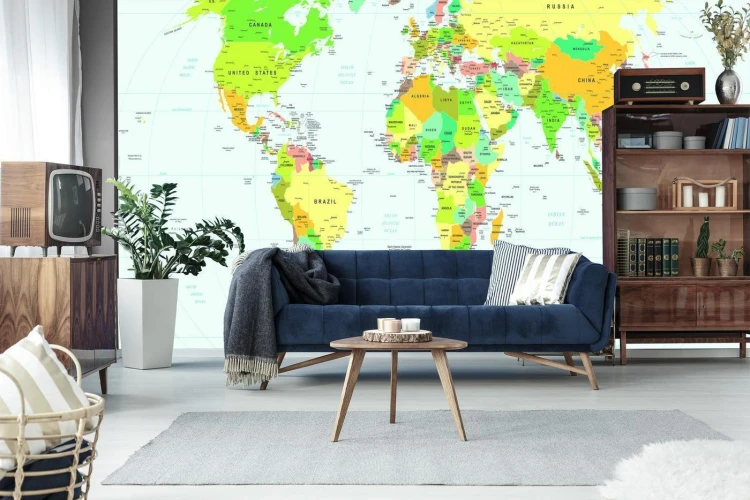 Fototapeta Mapa Świata