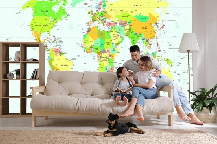 Fototapeta Mapa Świata