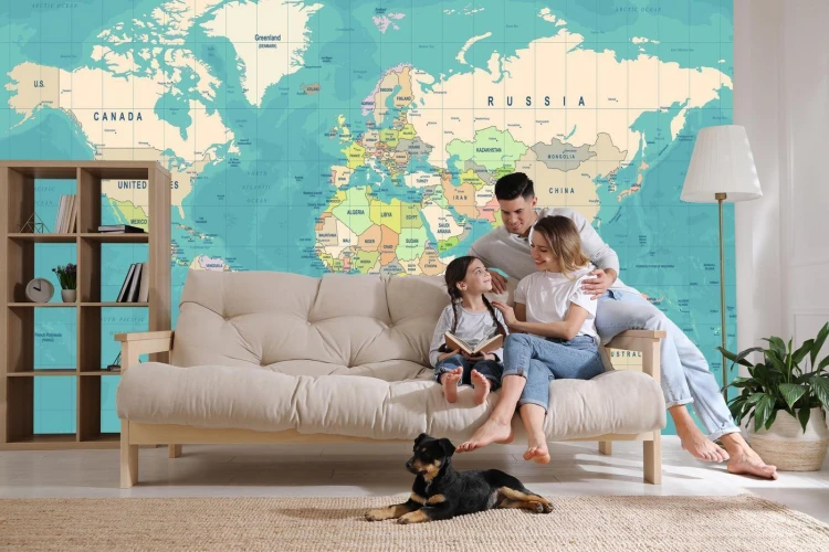Fototapeta Mapa Świata