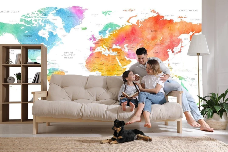 Fototapeta Mapa Świata