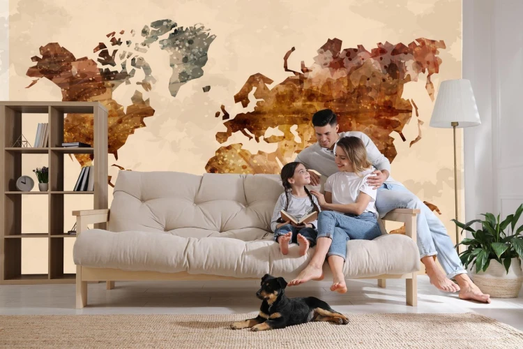 Fototapeta Mapa Świata