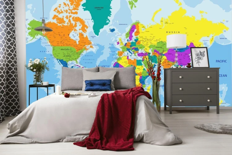 Fototapeta Mapa Świata