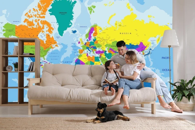 Fototapeta Mapa Świata