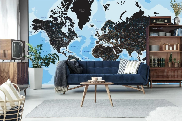 Fototapeta Mapa Świata