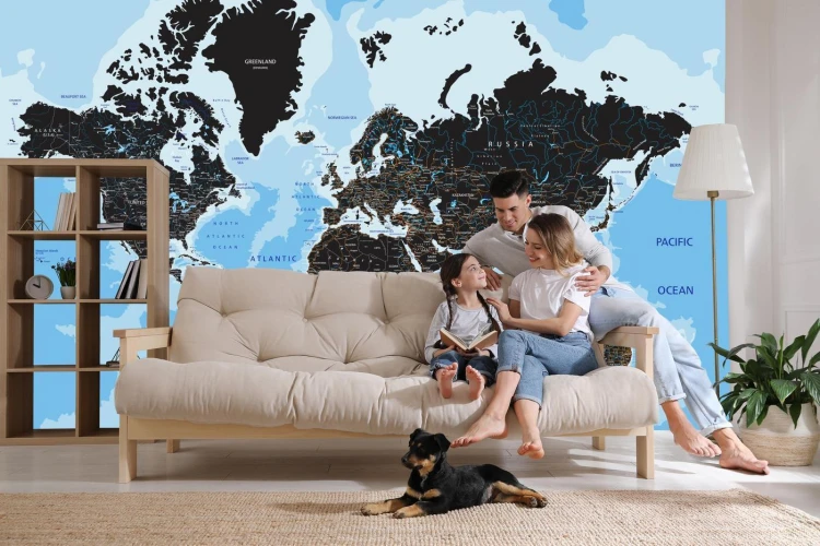 Fototapeta Mapa Świata