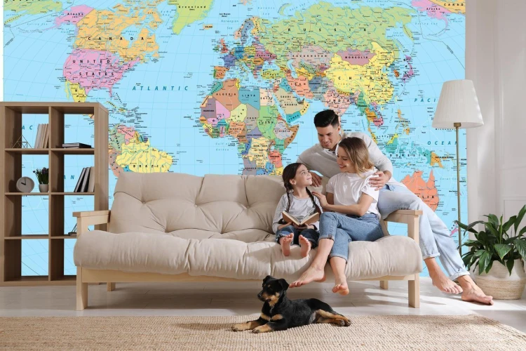Fototapeta Mapa Świata