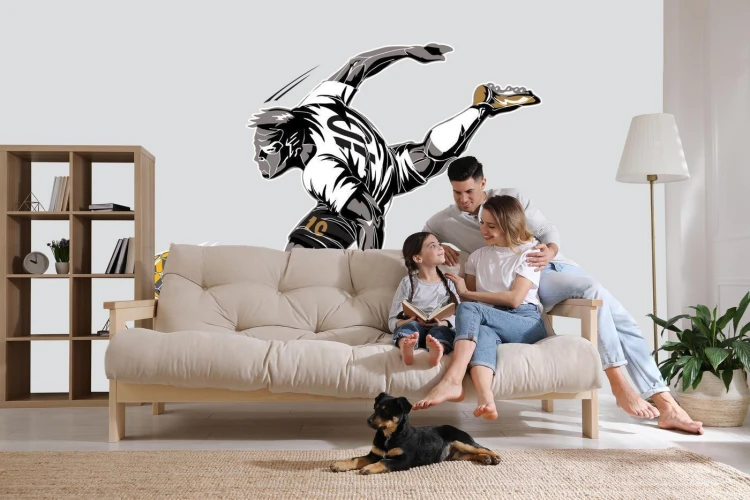Fototapeta Piłkarz Podczas Gry