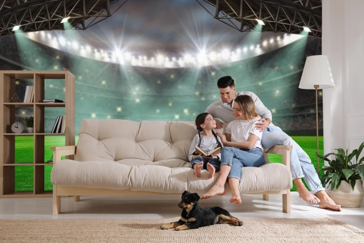 Fototapeta Piłka Nożna Stadion