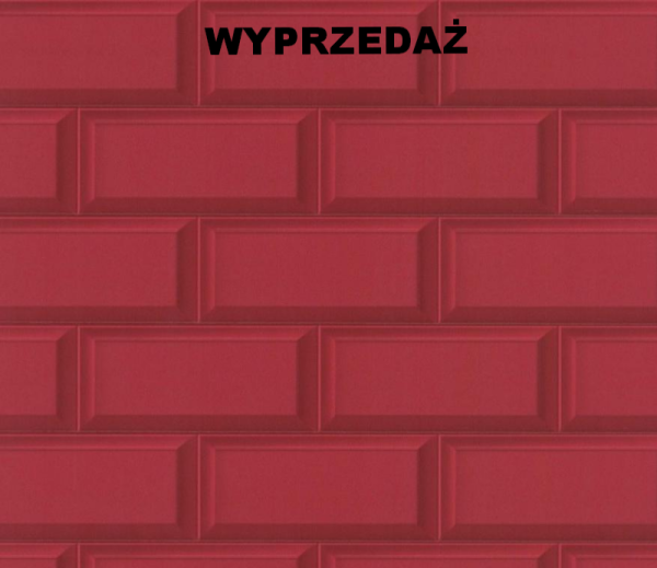 Tapeta AS CREATION zmywalna z połyskiem cegła płytka kuchenna 8799-36