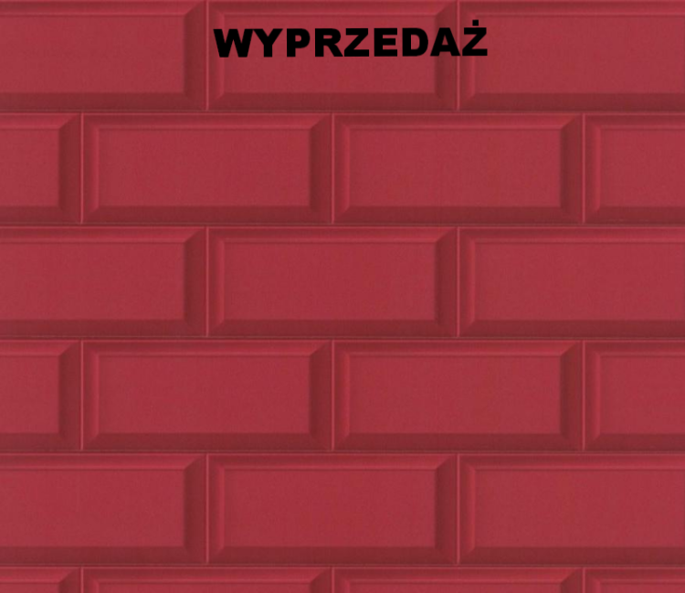 Tapeta AS CREATION zmywalna z połyskiem cegła płytka kuchenna 8799-36